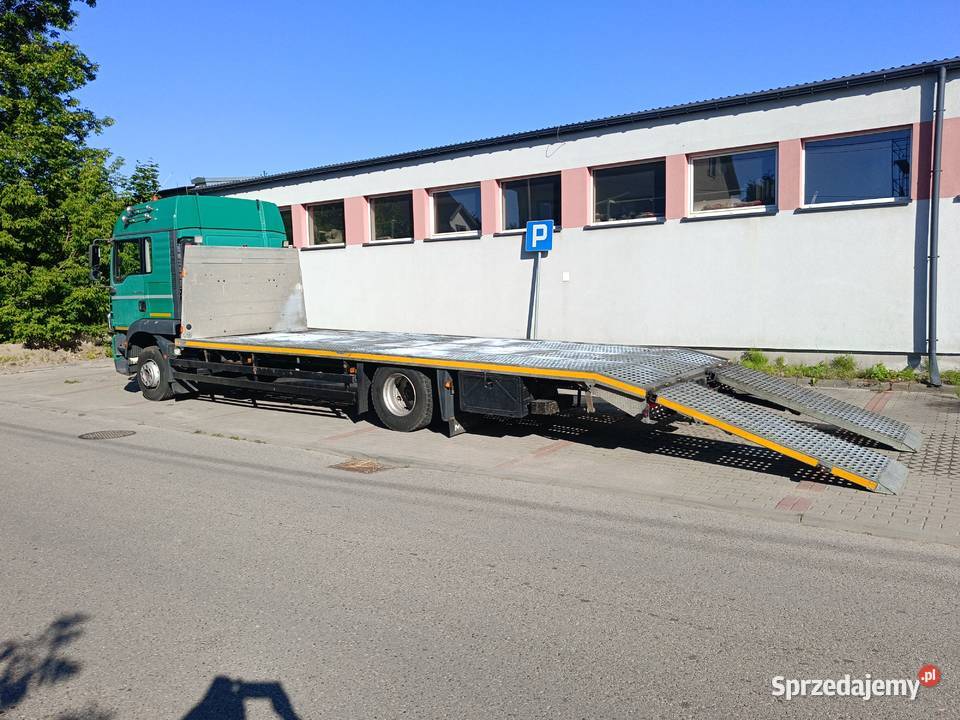 Auto laweta Man 15280 Specjalny ładny stan podlaskie Grajewo sprzedam