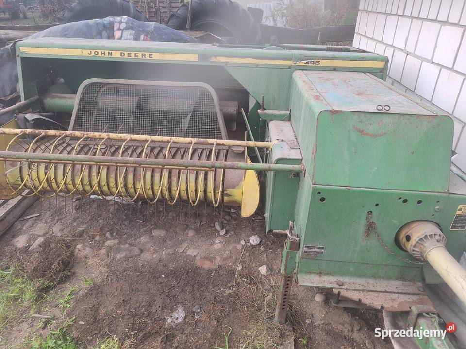 Prasa john deere 346 John Deere Szyszki sprzedam