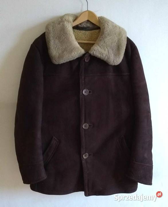 Kożuch męski z Zakopanego rozmiar L Kurtki i płaszcze Łódź