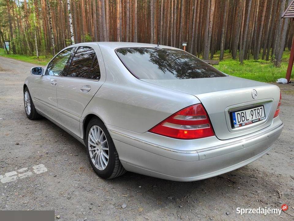 MercedesBenz Klasa S 320 32 224 2001r srebrny Bolesławiec sprzedam