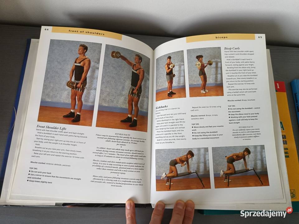 Zestaw 3 książki fitness Modelowanie sylwetki miękka pomorskie Tczew