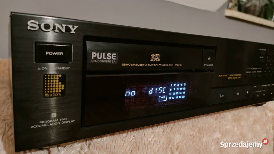 Odtwarzacz CD Sony cdp 591 Trzebuska
