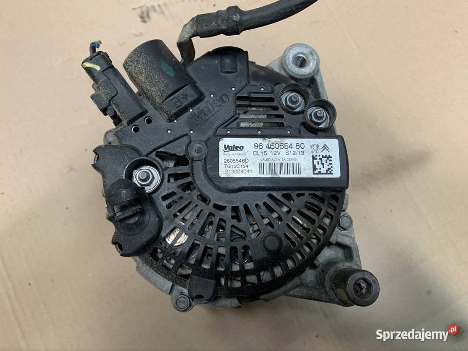 9646065480 alternator Peugeot 407 citroen Rok produkcji 2009 Układ elektryczny, zapłon zachodniopomorskie Szczecin