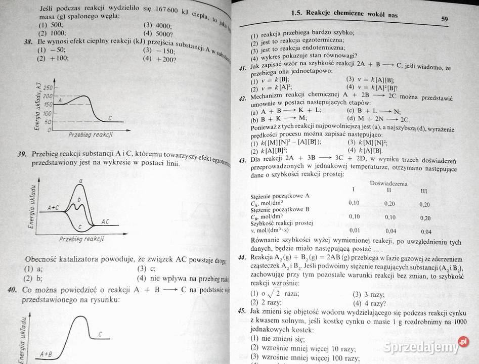 Sprawdż czy znasz chemię Testy egzaminacyjne W