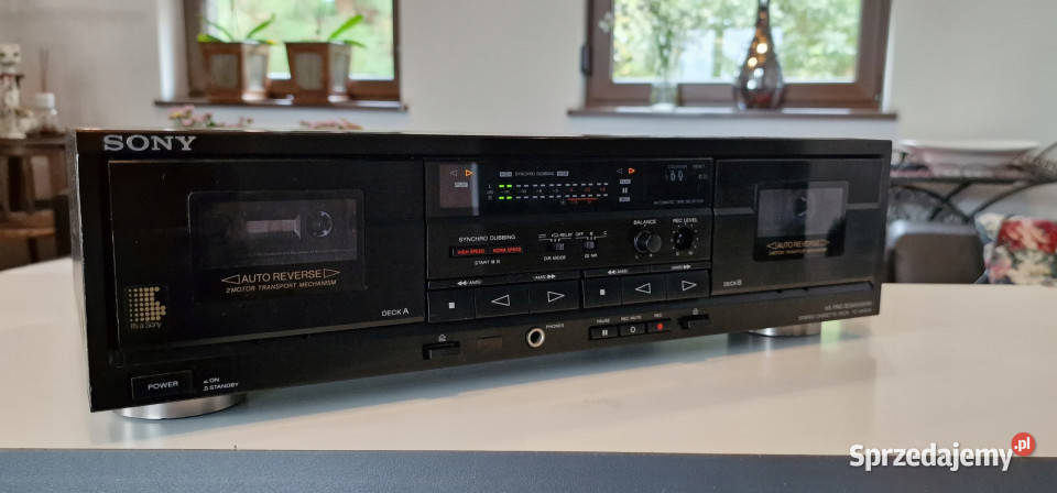Magnetofon catette deck SONY TC WR 570 TCWR570 wielkopolskie Międzychód