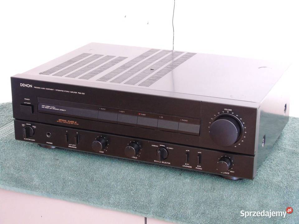 Wzmacniacz Denon PMA520 czarny świetne stereo Jasło