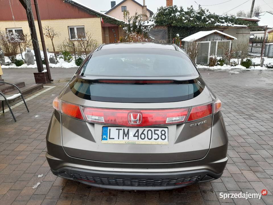 Honda Civic Ufo 14 benzyna2007 5 drzwizadbana Siedliszcze-Osada