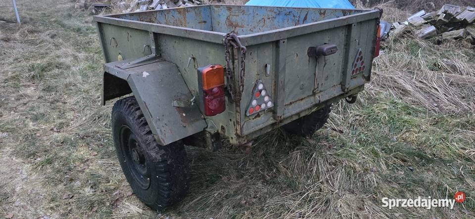 Przyczepa wojskowa UAZ 8109 Rok produkcji 1995