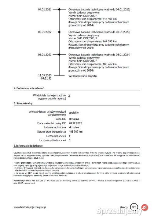 Opel Insignia kombi 2010 sprzedam