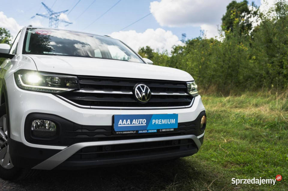 VW TCross 10 TSI podgrzewane fotele Katowice