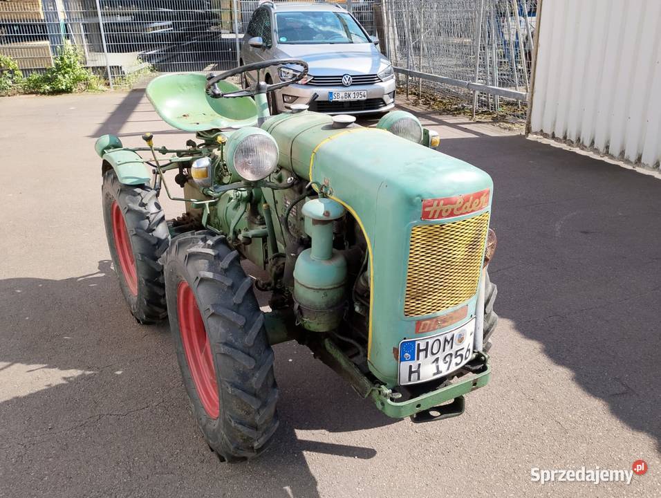 Ciąrnik rolniczy traktorek Holder A10 Leszno