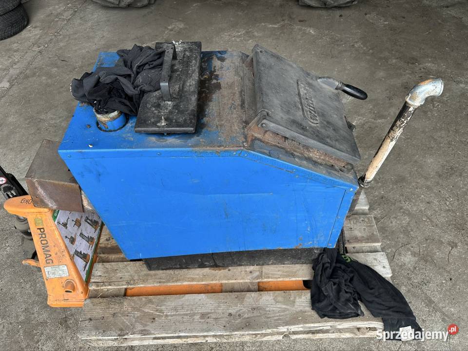 Pozostałości stronie piecu Wimest