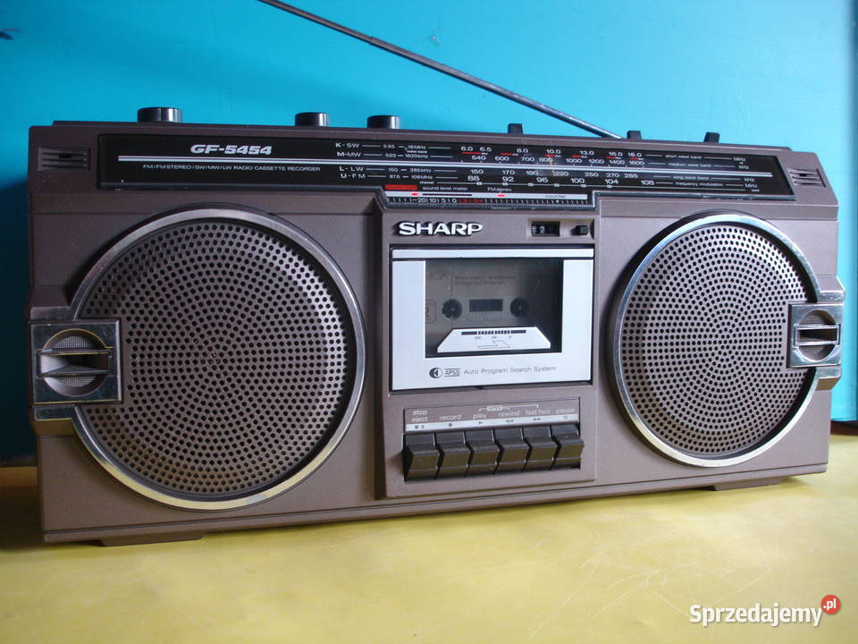 Radiomagnetofon SHARP GF5454HB Zielona Góra