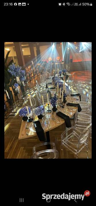 Wynajem stoly falowane Kraków