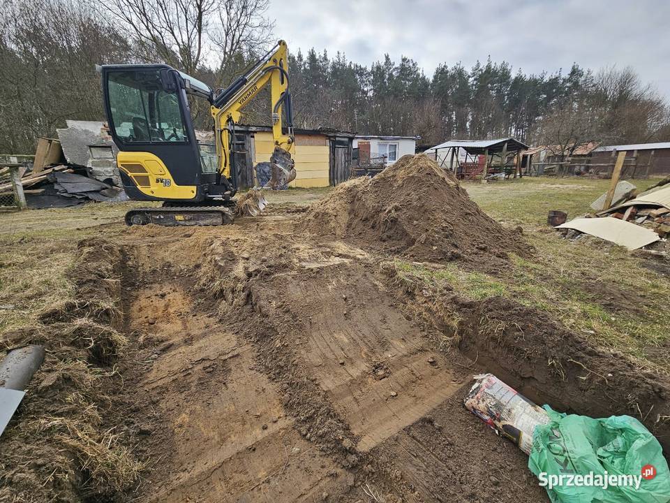 USŁUGI MINIKOPARKĄ warmińsko-mazurskie