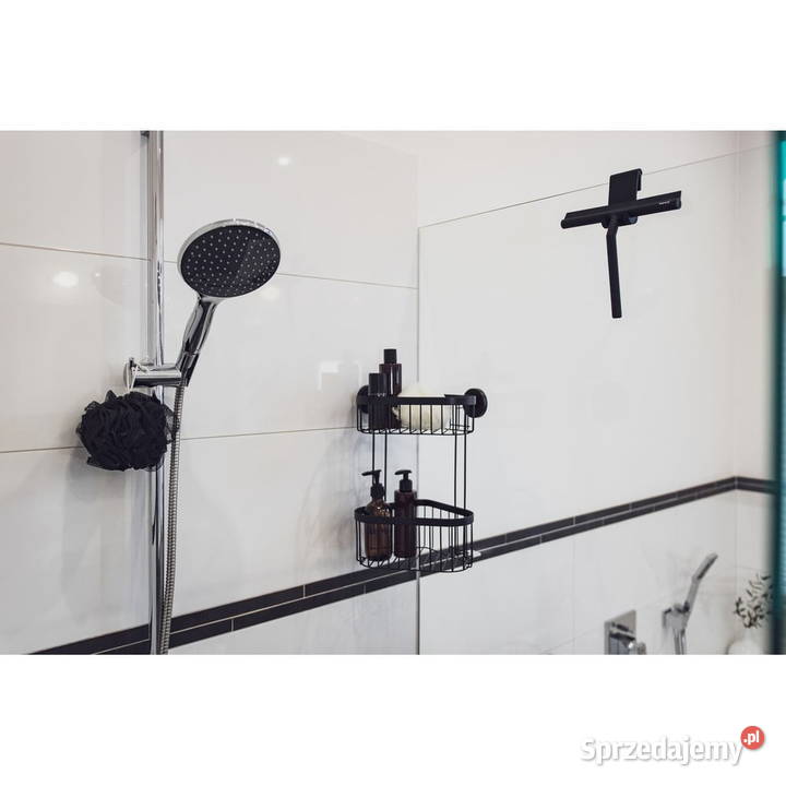 Czarna silikonowa ściągaczka łazienkowa lubelskie Zamość