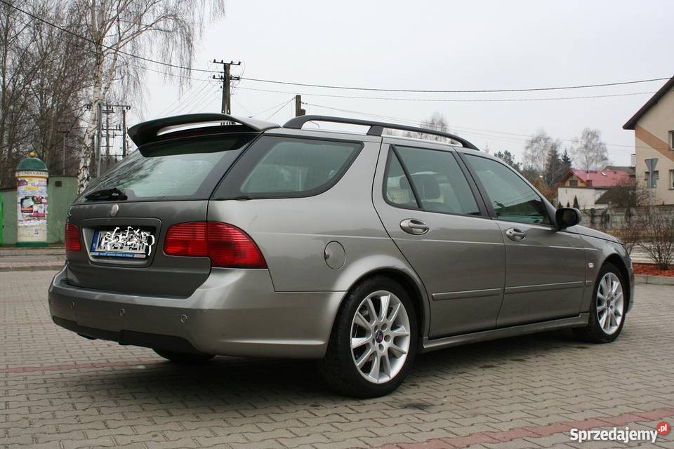 Saab 95 nowy model kombi 2006 19 diesel ŁADNY wspomaganie kierownicy Zielonka
