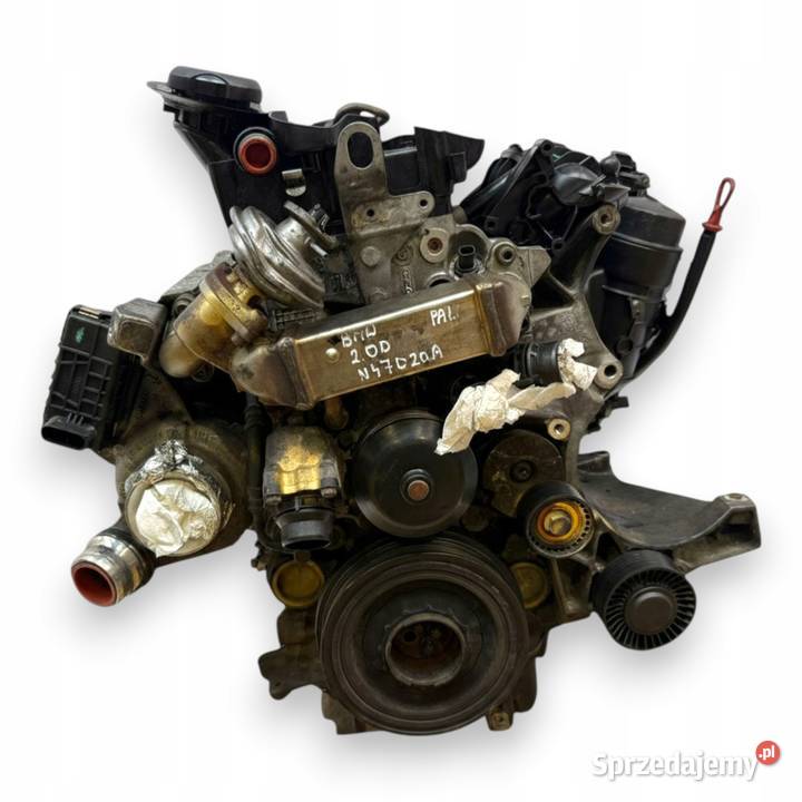 SILNIK N47D20A BMW E81 E87 E90 E91 E60 E61 X1 osobowe Chełm sprzedam