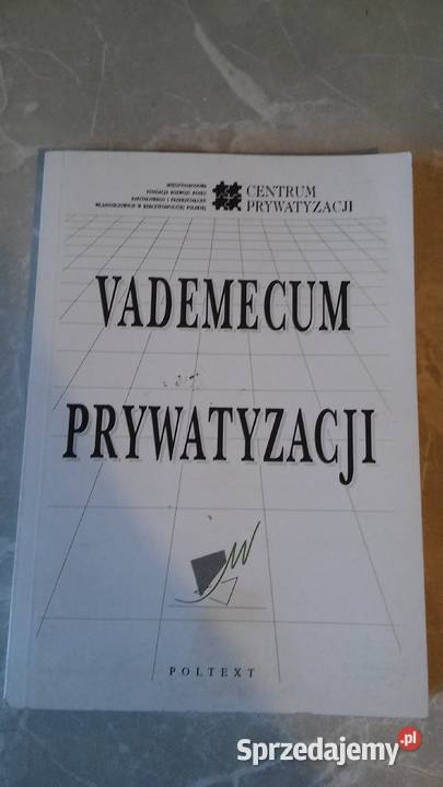 Vademecum Prywatyzacji kompendium wiedzy pomorskie Gdańsk