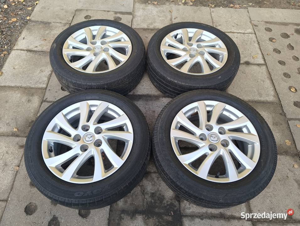Alufelgi 4 Mazda 6 Opony letnie TOYO J48 20555 śląskie Będzin