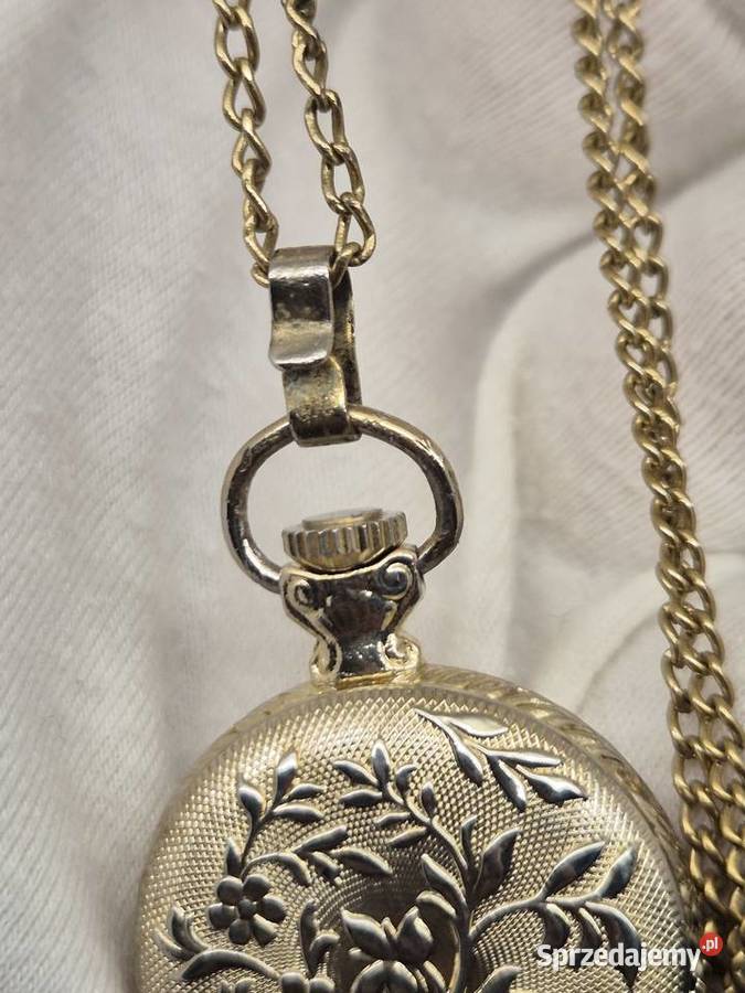 Damski zegarek naszyjnikwisiorek Glashutte Chorzów