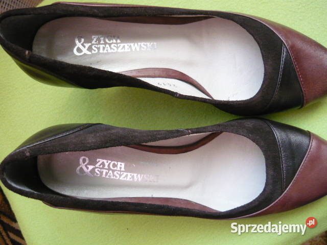 Buty damskie czółenka brązowe Myszków sprzedam