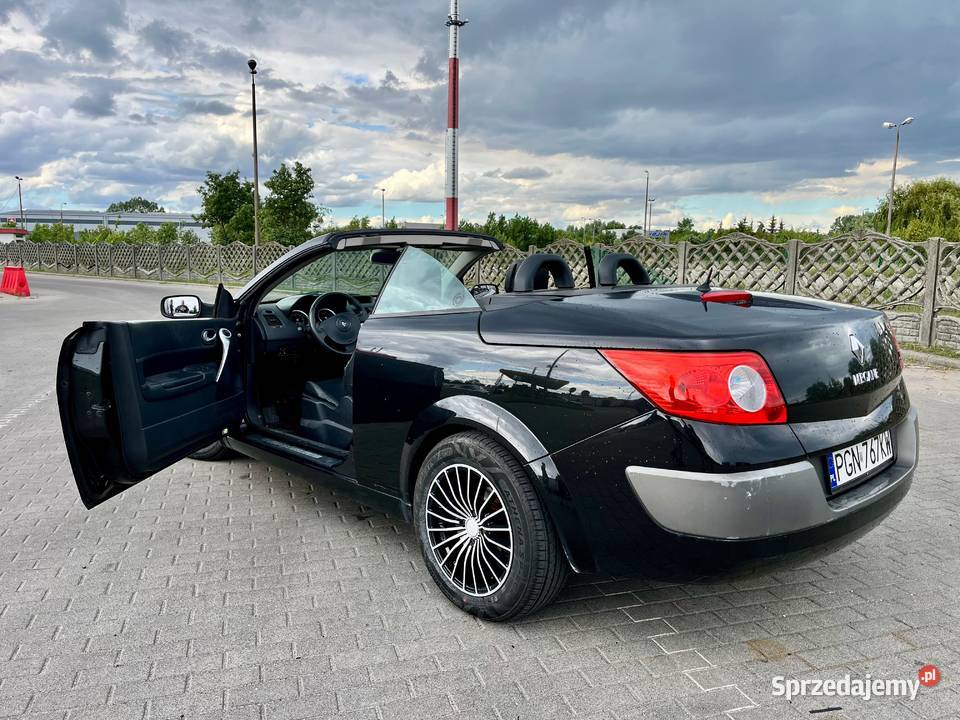 renault megane 20 benzyna cabrio OSOBY PRYWATNEJ wielkopolskie sprzedam