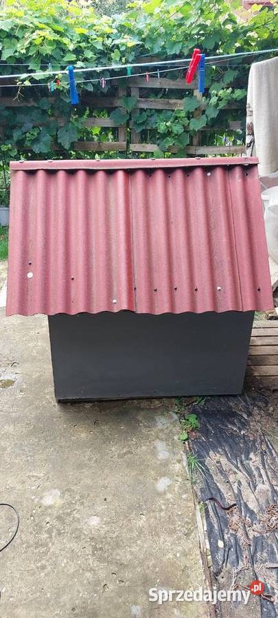 Duża ocieplana buda psa 90 x 109 x 129 UŻYWANA Starachowice