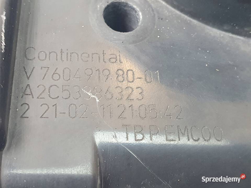 PRZEPUSTNICA Peugeot 207 16 VTi V76049198001 osobowe Chełm
