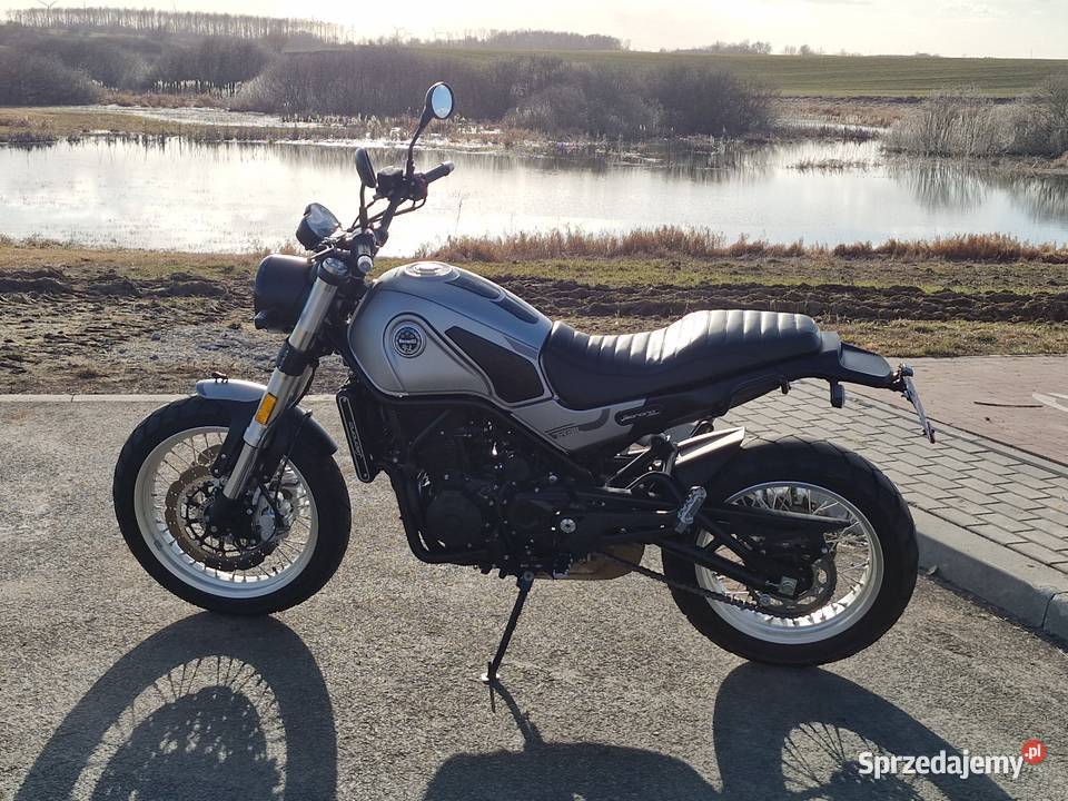 Benelli Leoncino Trail 500 pełna historia Chojnice