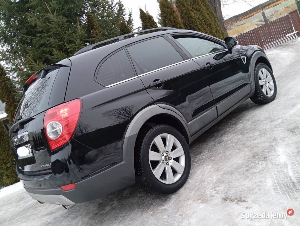 ŁADNA CAPTIVA 20 DIESEL 4X4 7 OSÓB 1 WŁAŚĆ Captiva Gostynin