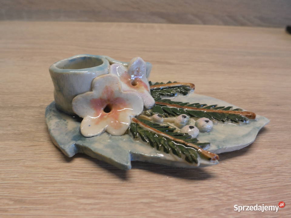 Świecznik ceramiczny Raszków