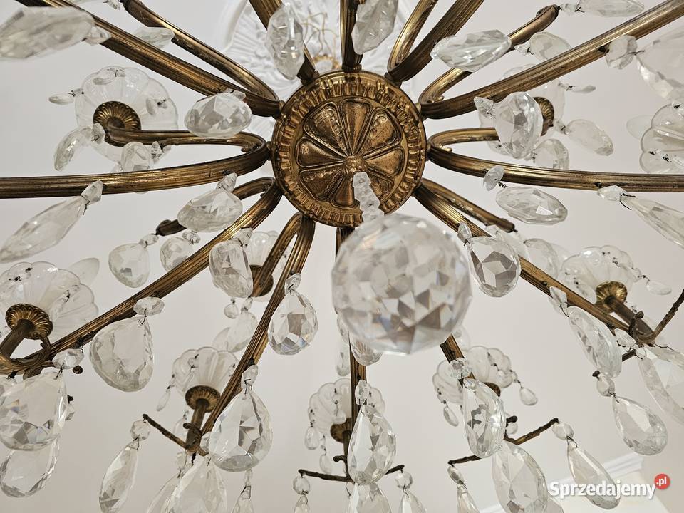 Luksusowy żyrandol kryształowy Maria Teresa 18 Wałbrzych