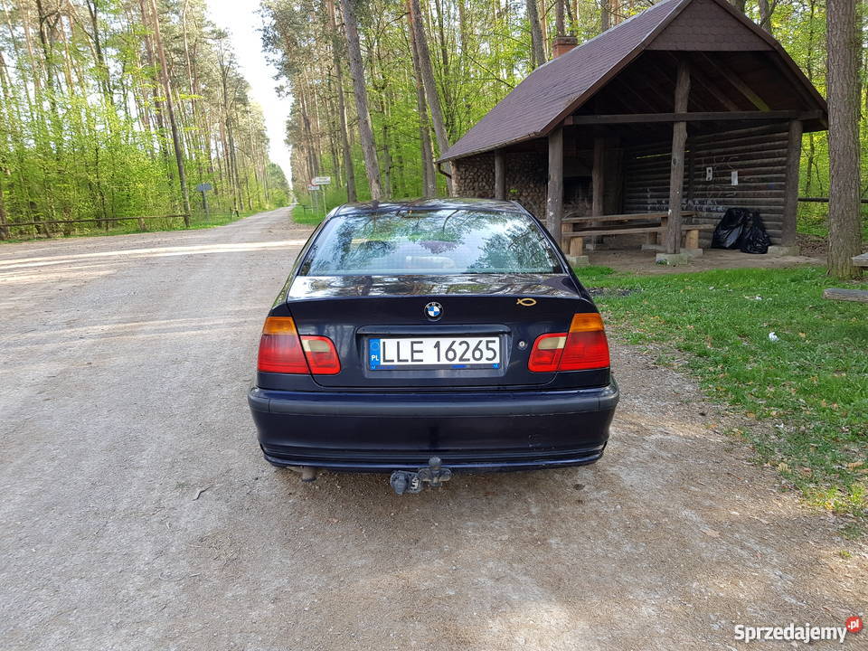 BMW e46 20d 136 świeży PT długie OC do jazdy ABS Włodawa