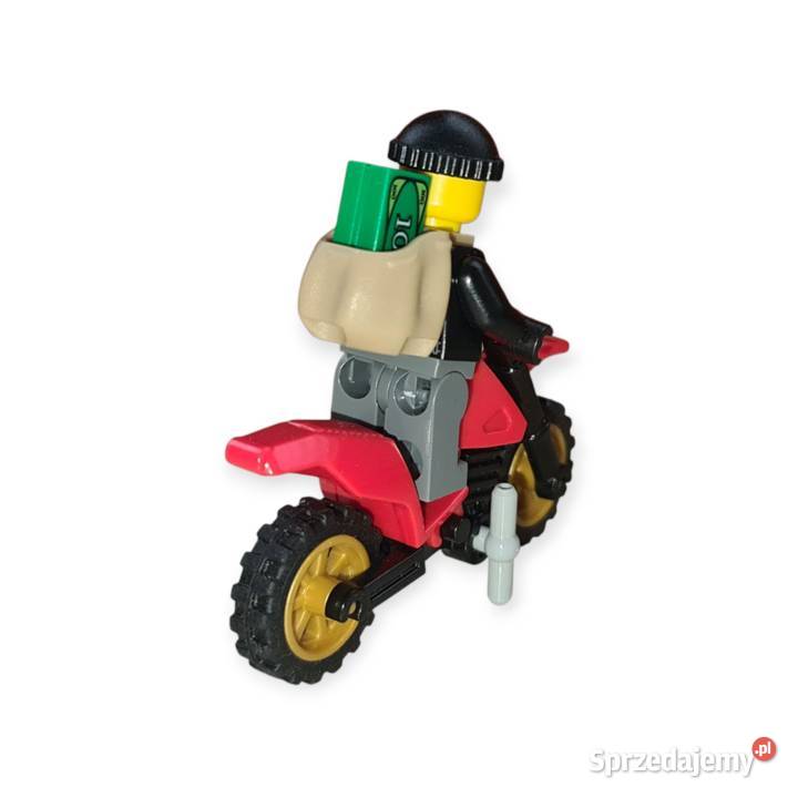Lego Org Figurka Złodziej na Motorze Warszawa