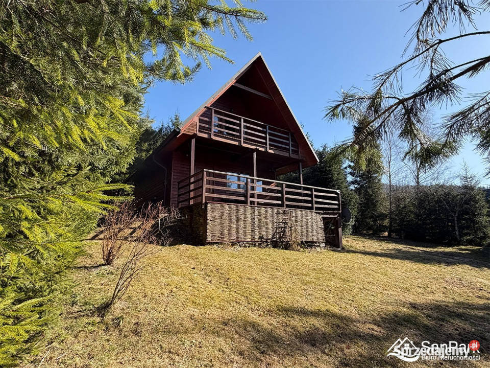 Dom z widokiem na góry Bystre gm Baligród Sprzedaż