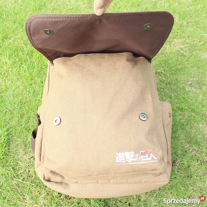 PLECAK SZKOLNY SHINGEKI NO KYOJIN ATTACK ON Pozostałe Opole