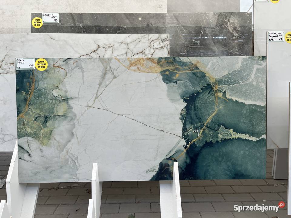 MEGA HIT PŁYTKA DENIM GREEN 60X120 GATUNEK 1 Ząbki sprzedam