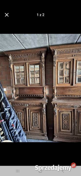 Kredensy komplet 2 opolskie Ścibórz