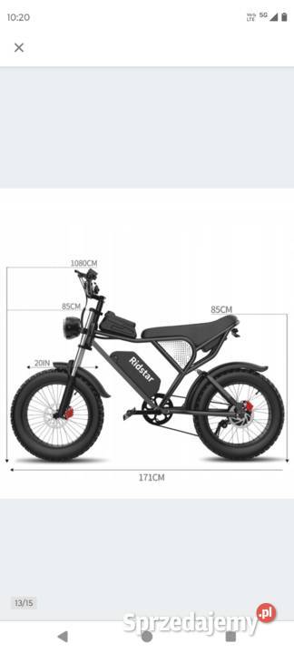 Sprzedam rower elektryczny q20 używany sprzedam