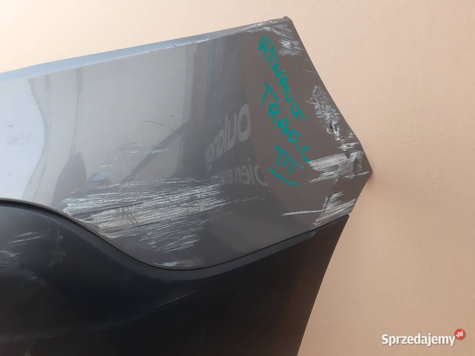 RENAULT TRAFIC III ZDERZAK PRZÓD PRZEDNI PDC Trzciel