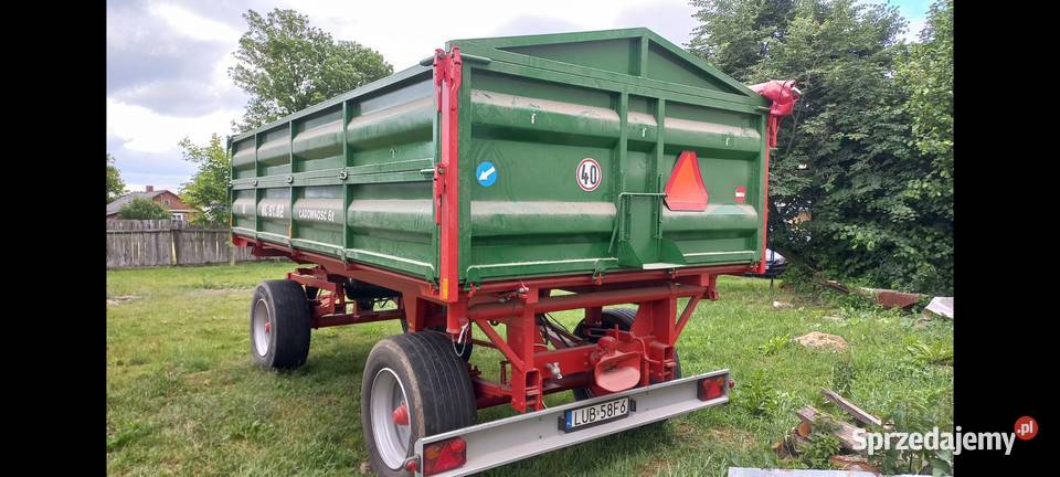 Przyczepa HL 6102 wywrotka na 3 strony hw Piotrowice