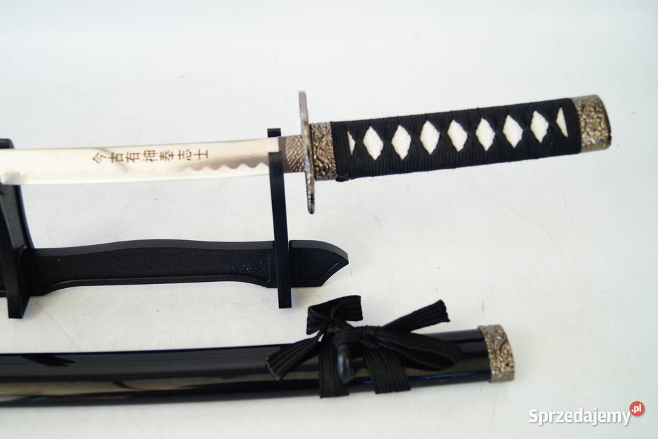 Mini katana japońska rekwizyt dekoracja na Gizałki