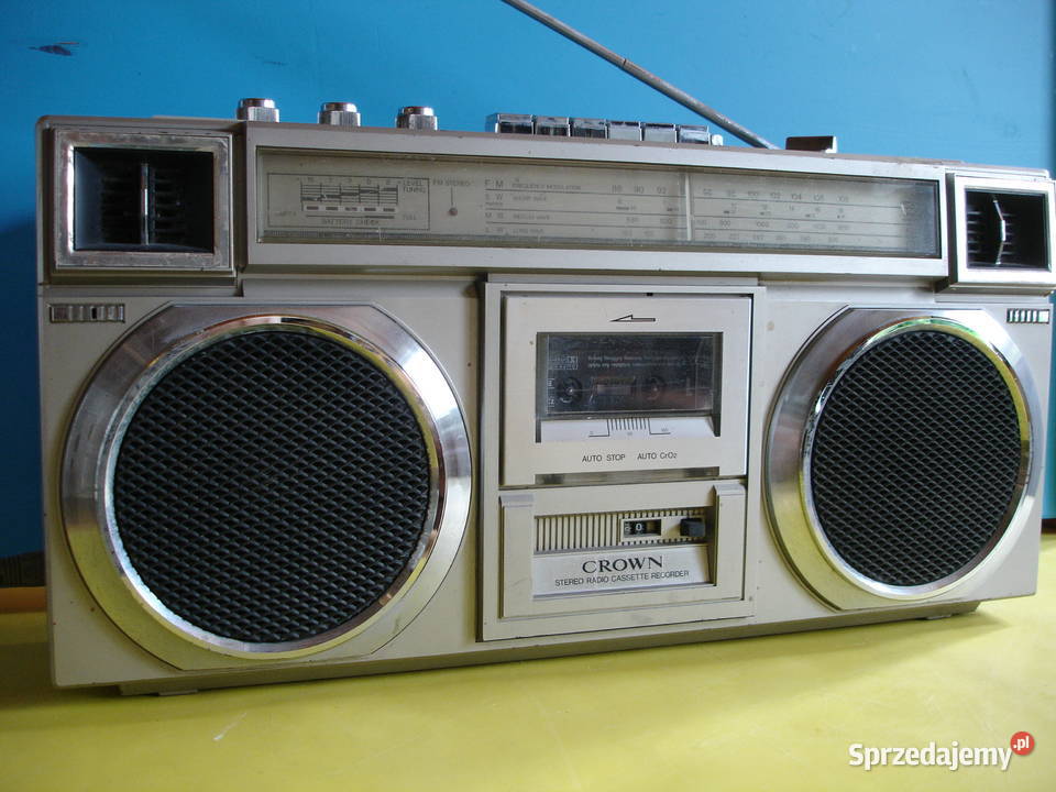 Radiomagnetofon CROWN CSC935 lubuskie Zielona Góra