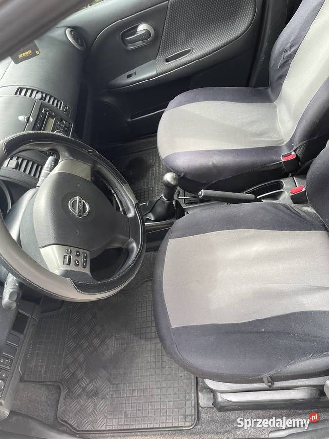 NISSAN NOTE 186 PRZEBIEG 2008 SPRAWNY ZADBANY Note Warszawa sprzedam