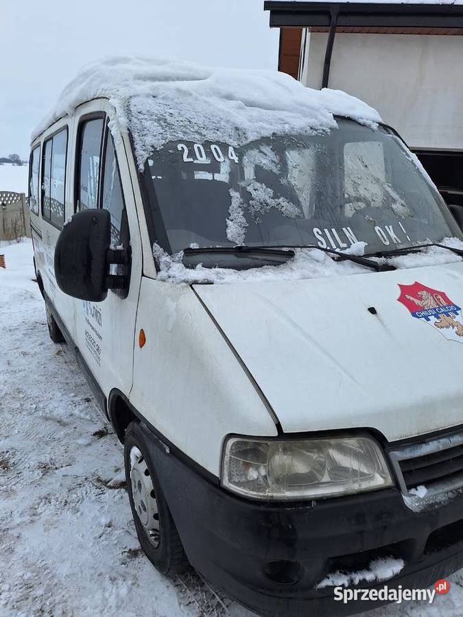 Fiat ducato 2004r 20d 9 miejsc 158 Przebieg Sugajno sprzedam