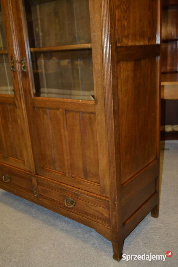 witryna secesyjna fazy dąb