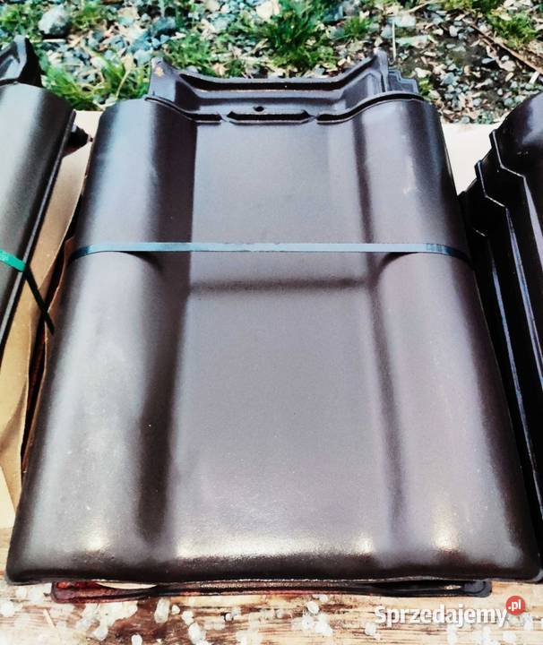 Dachówki skrajne Roben Piemont kolor Brąz połysk Środa Śląska