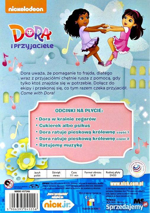 DORA I PRZYJACIELE RATUJEMY MUZYKĘ 1 płyta Kalisz