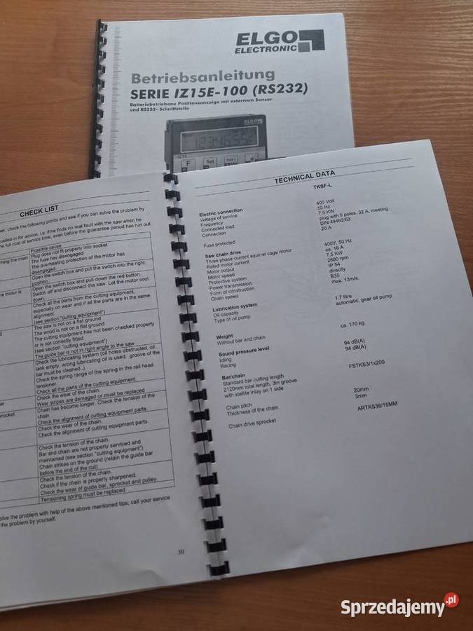 Piła łańcuchowa Prinz kapówka do pakietów małopolskie Szczawnica